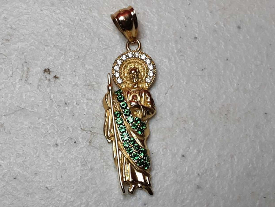 Religious Pendant - Yellow Gold 14k (.585) 4.8 grams