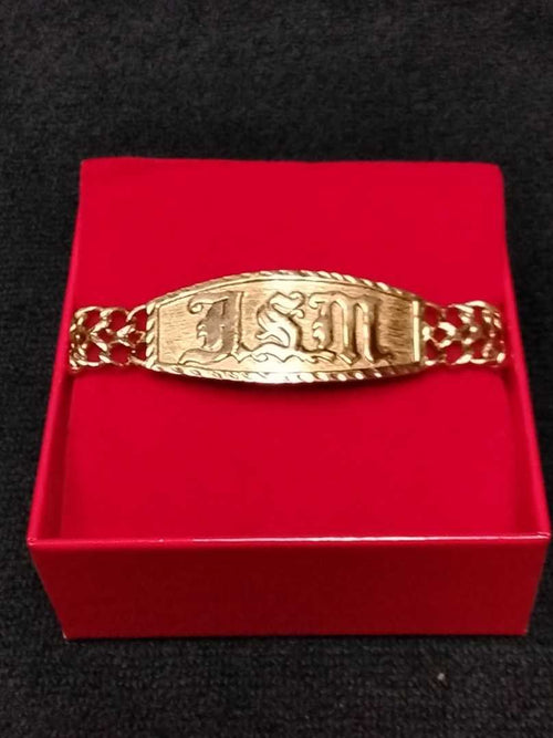 ID Bracelet - Yellow Gold 10k (.417) 26 grams 16 inch