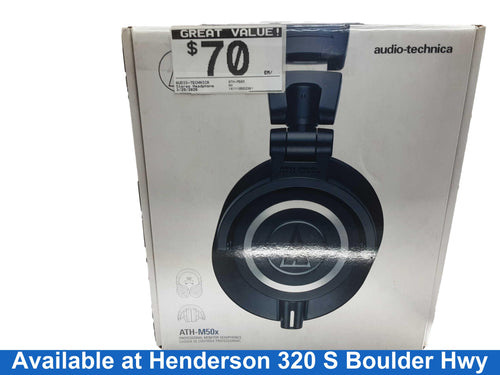 Audio-technica Ath-m50x Black Stereo Headphone