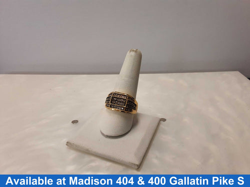 Men's Ring - Yellow Gold 10k (.417) 8.15 grams Size 11