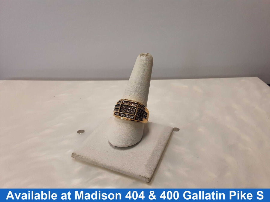 Men's Ring - Yellow Gold 10k (.417) 8.15 grams Size 11