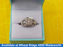 Women's Ring - White Gold 10k (.417) 4.5 grams Size 9
