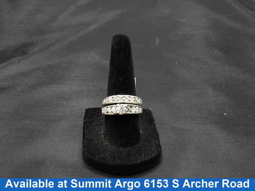 Ring - Engagement Set - White Gold 14k (.585) 9.2 grams Size 7