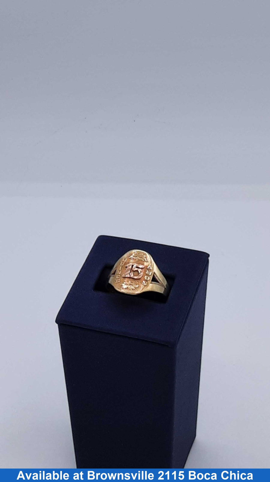 Women's Ring - Yellow Gold 10k (.417) 3 grams Size 9