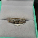 Ring - Wedding Band - Yellow Gold 10k (.417) 3.1 grams Size 8