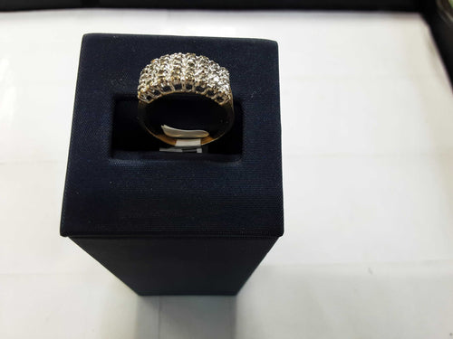 Women's Ring - Yellow Gold 10k (.417) 3.1 grams Size 20