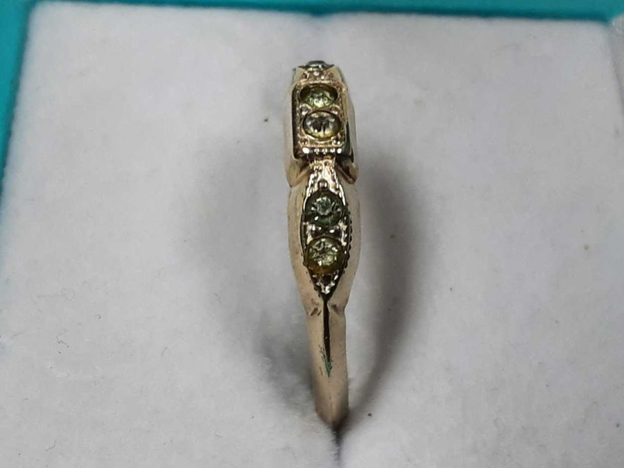 Women's Ring - Yellow Gold 10k (.417) 1.5 grams Size 7