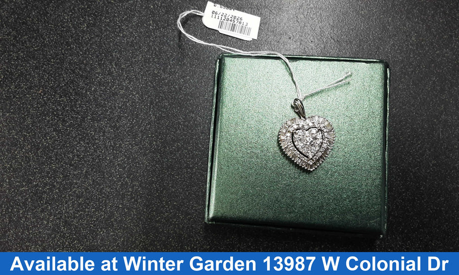 Symbol Pendant - White Gold 14k (.585) 3.3 grams