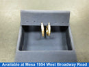 Hoop Earrings - Yellow Gold 10k (.417) 4.8 grams