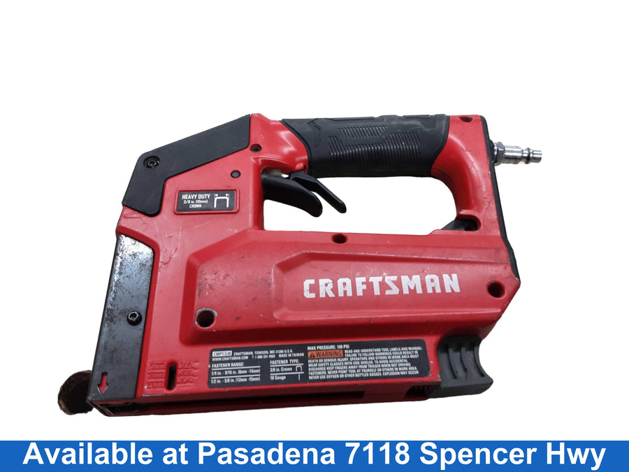 Craftsman Cmpcs38ck Red Pneumatic Stapler