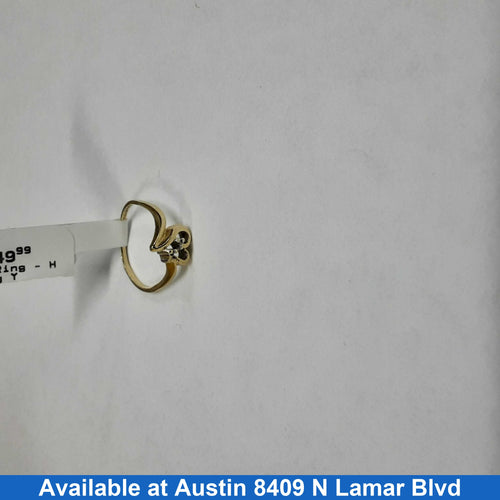 Women's Ring - Yellow Gold 10k (.417) 1 grams Size 7.5