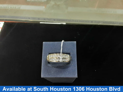 Men's Ring - White Gold 10k (.417) 7 grams Size 12