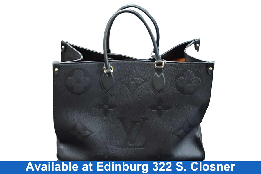 Louis Vuitton Monogram Black Purse / Handbag