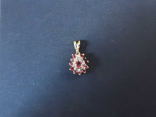 Diamond Pendant - Yellow Gold 10k (.417) 1.3 grams