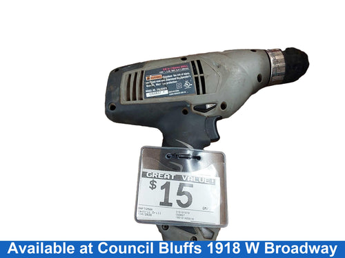 Craftsman 315101070 Gray Corded Standard Drill