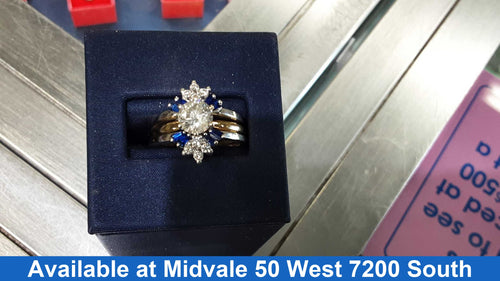 Women's Ring - Yellow Gold 14k (.585) 7.5 grams Size 9.5