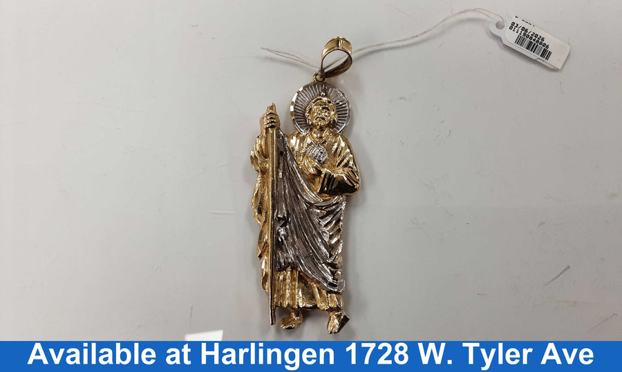 Religious Pendant - Yellow Gold 10k (.417) 15.7 grams