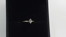 Women's Ring - Solitaire - Yellow Gold 14k (.585) 1.7 grams Size 9
