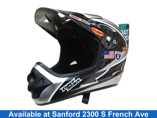 Bell M396 Silver Helmet