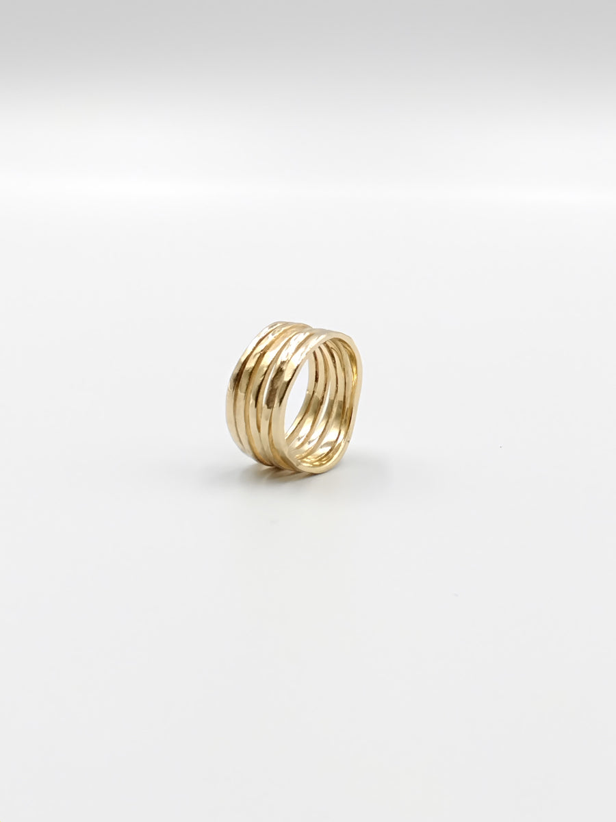 Women's Ring - Yellow Gold 14k (.585) 10.4 grams Size 9