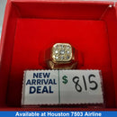 Men's Ring - Yellow Gold 10k (.417) 9.5 grams Size 20