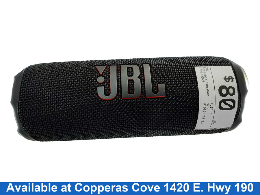Jbl Flip 7 Black Portable Speaker