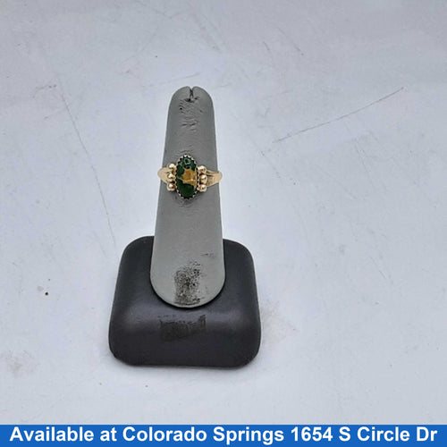 Women's Ring - Yellow Gold 14k (.585) 3.3 grams Size 6