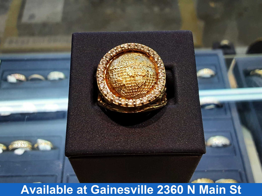 Men's Ring - Yellow Gold 10k (.417) 6 grams Size 10