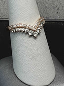 Women's Ring - Rose Gold 10k (.417) 2.5 grams Size 7.5
