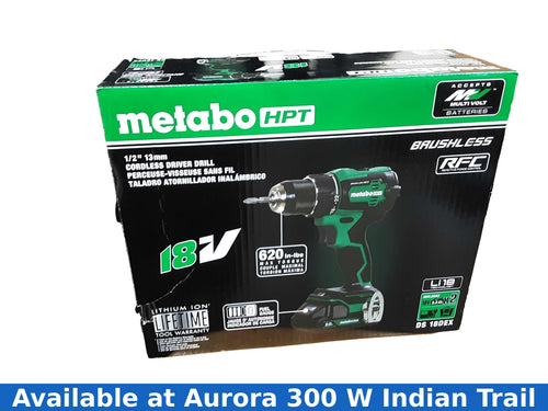 Metabo Ds18dex Green Cordless Standard Drill