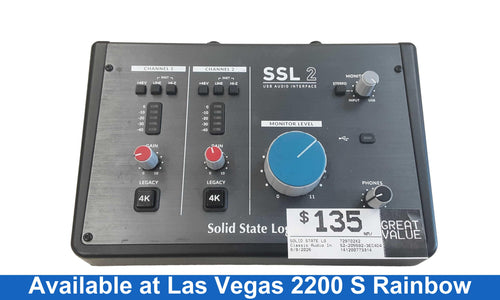 Solid State Logic 729702x2 Black Classic Audio Interface