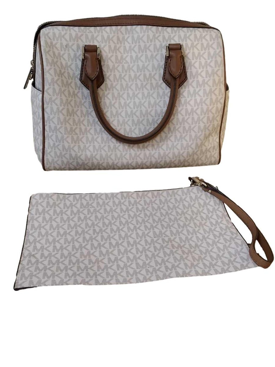 Michael Kors 01754 White Purse / Handbag