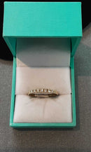 Women's Ring - Anniversary - Yellow Gold 10k (.417) 1.4 grams Size 10.5