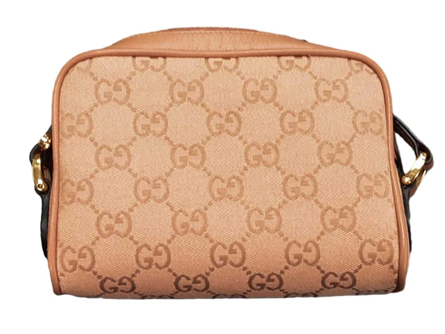 Gucci Gg Canvas Pink Purse / Handbag