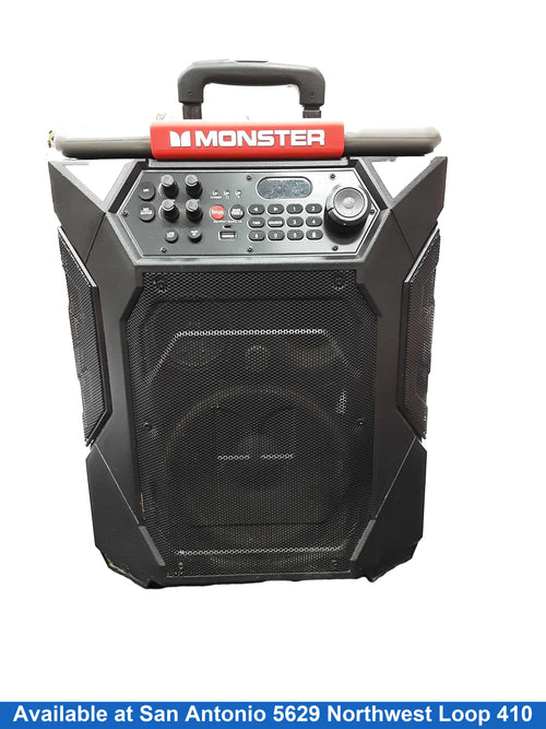 Monster Mnrr360 Black Portable Speaker