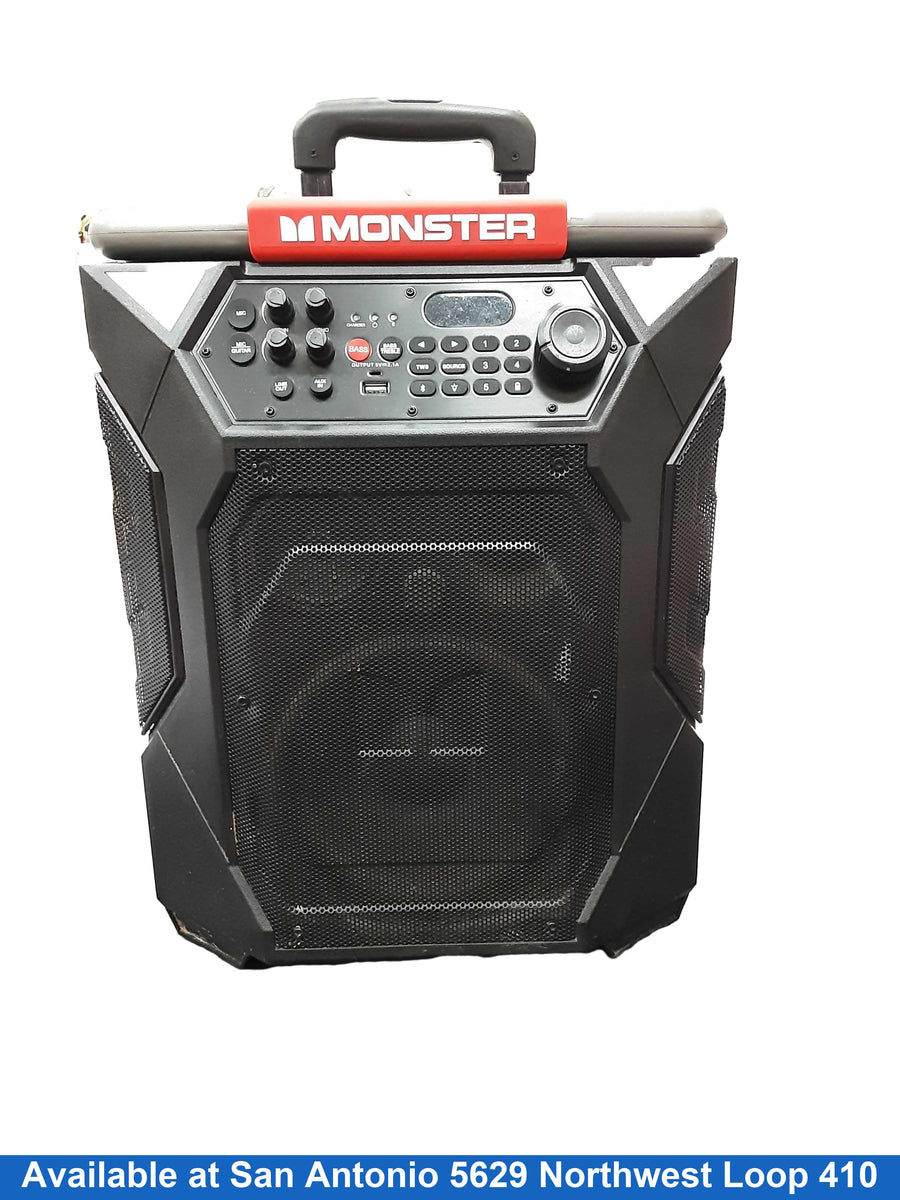 Monster Mnrr360 Black Portable Speaker