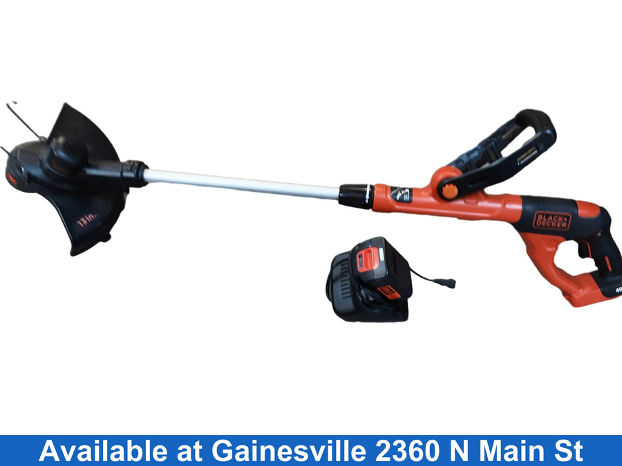 Blackanddecker Lst 140 Orange Cordless String Trimmer