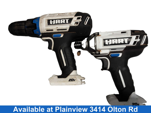 Hart Hpid01vn White Cordless Impact Drill