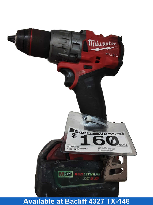 Milwaukee 2904-20 Red Cordless Hammer Drill