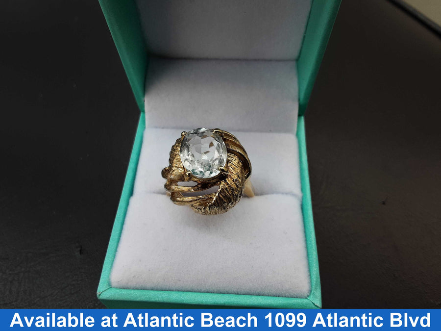 Women's Ring - Yellow Gold 14k (.585) 10 grams Size 8.5