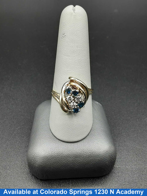 Women's Ring - Yellow Gold 14k (.585) 6.1 grams Size 9