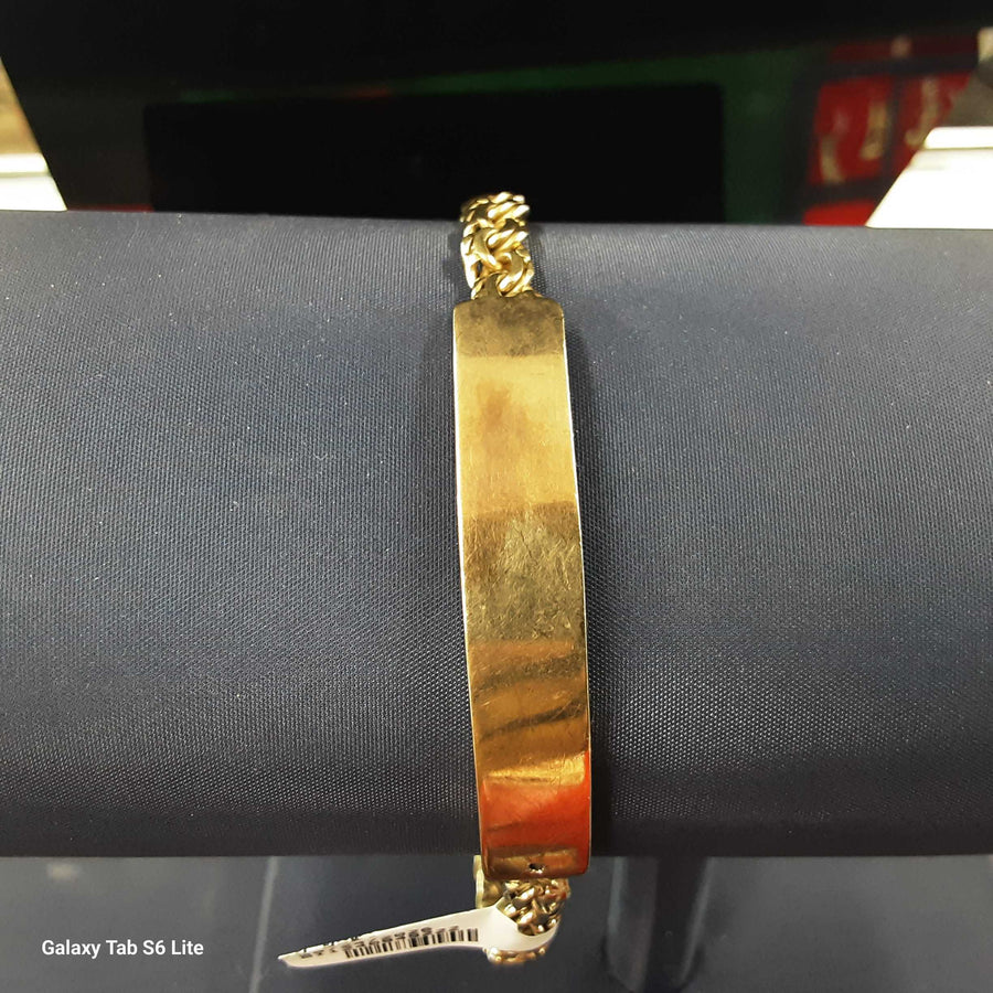 ID Bracelet - Yellow Gold 10k (.417) 20.2 grams 10 inch
