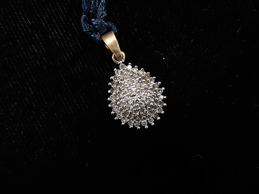 Diamond Pendant - Yellow Gold 10k (.417) 2 grams