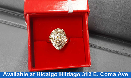 Women's Ring - Yellow Gold 14k (.585) 6.7 grams Size 8.5
