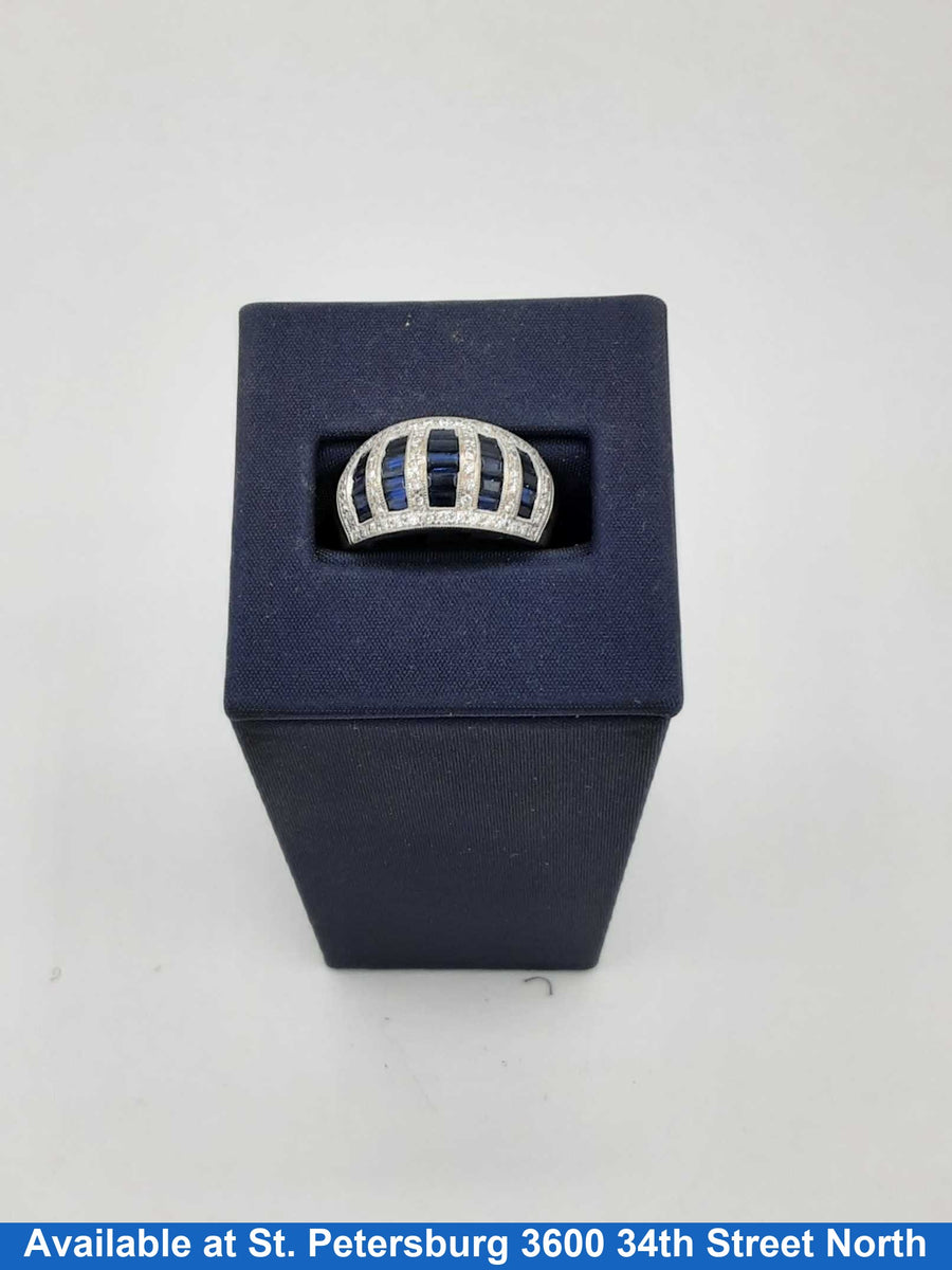 Women's Ring - White Gold 14k (.585) 6.5 grams Size 7