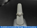 Ring - Engagement Set - White Gold 14k (.585) 5.3 grams Size 8