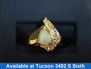 Women's Ring - Yellow Gold 14k (.585) 4 grams Size 8