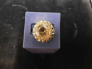 Women's Ring - Yellow Gold 14k (.585) 8 grams Size 6.5