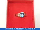 Women's Ring - Yellow Gold 14k (.585) 3.1 grams Size 7