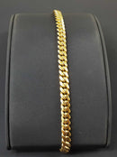 Cuban Link Bracelet - Yellow Gold 14k (.585) 33.4 grams 8 inch